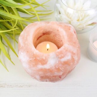 Himalayan Rock Salt Candle Holder